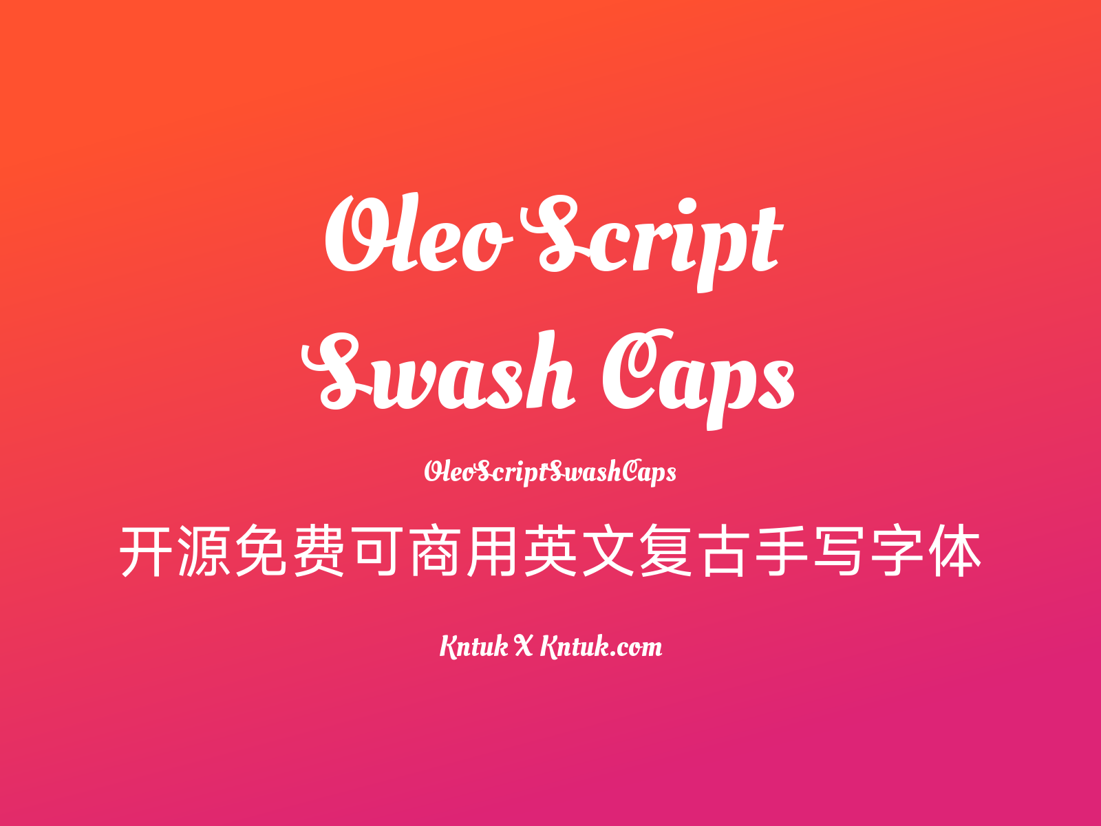 Oleo Script Swash Caps