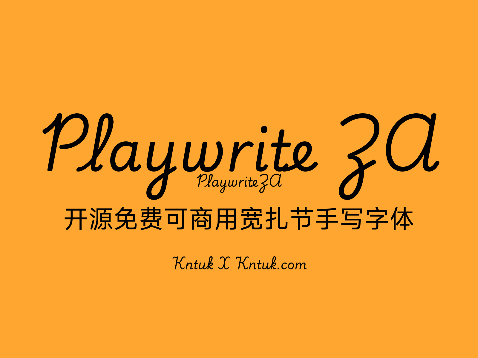 Playwrite ZA