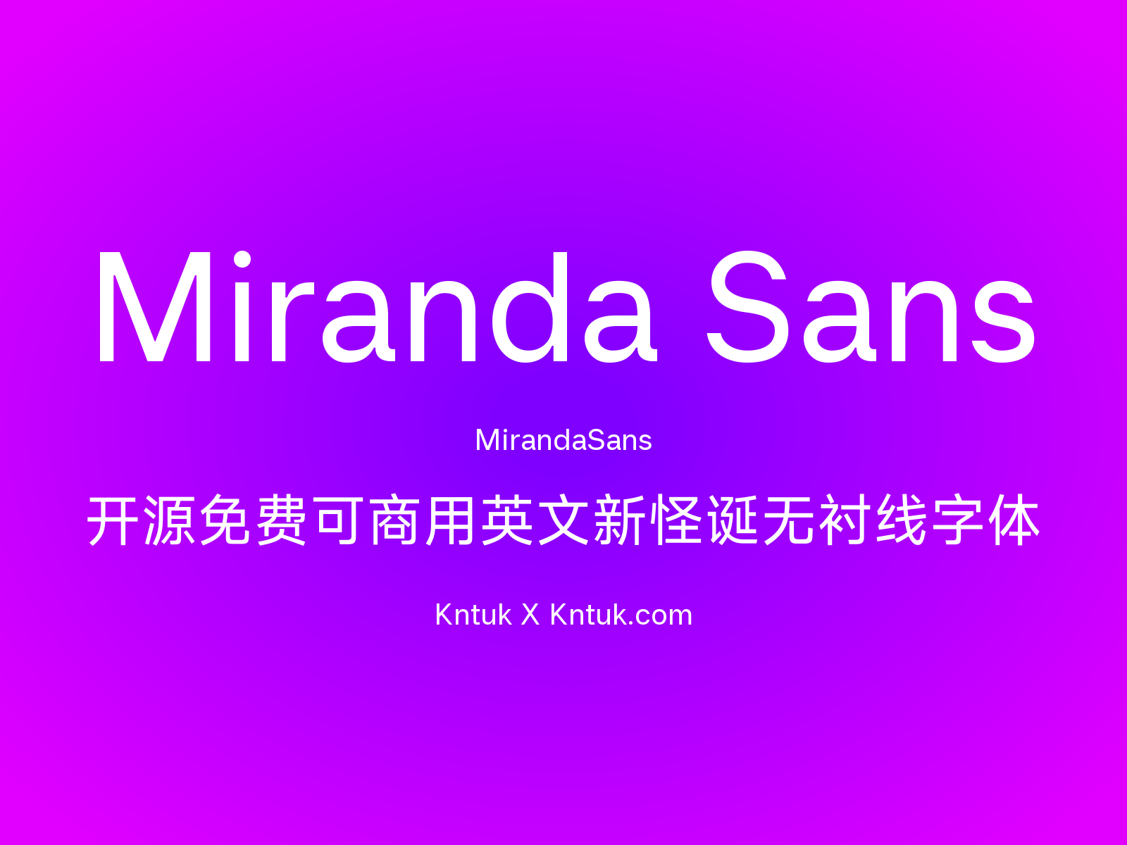 Miranda Sans