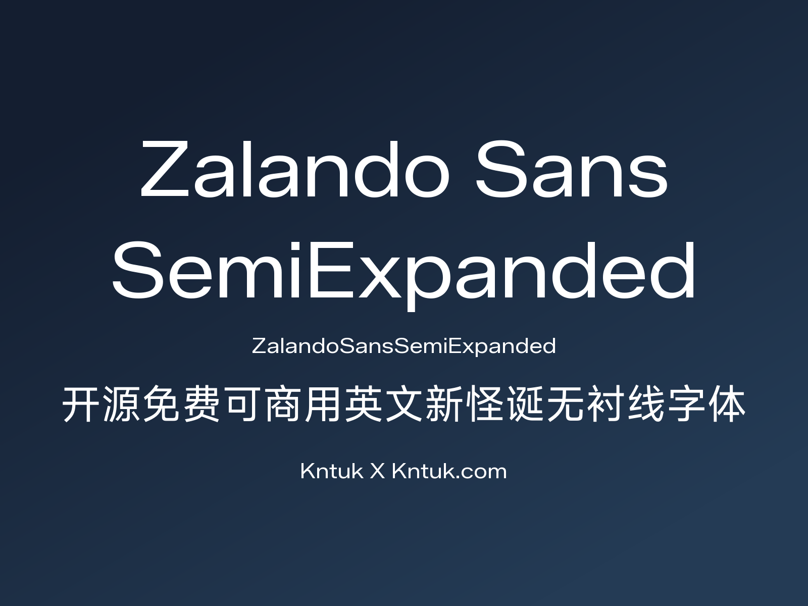 Zalando Sans SemiExpanded