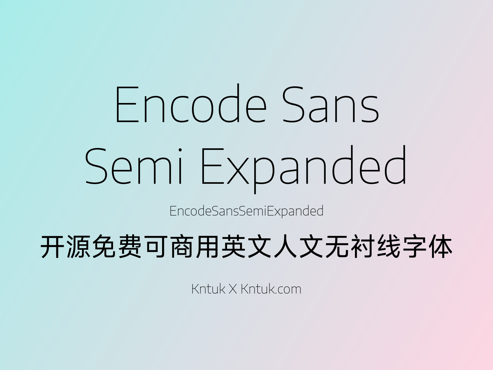Encode Sans Semi Expanded