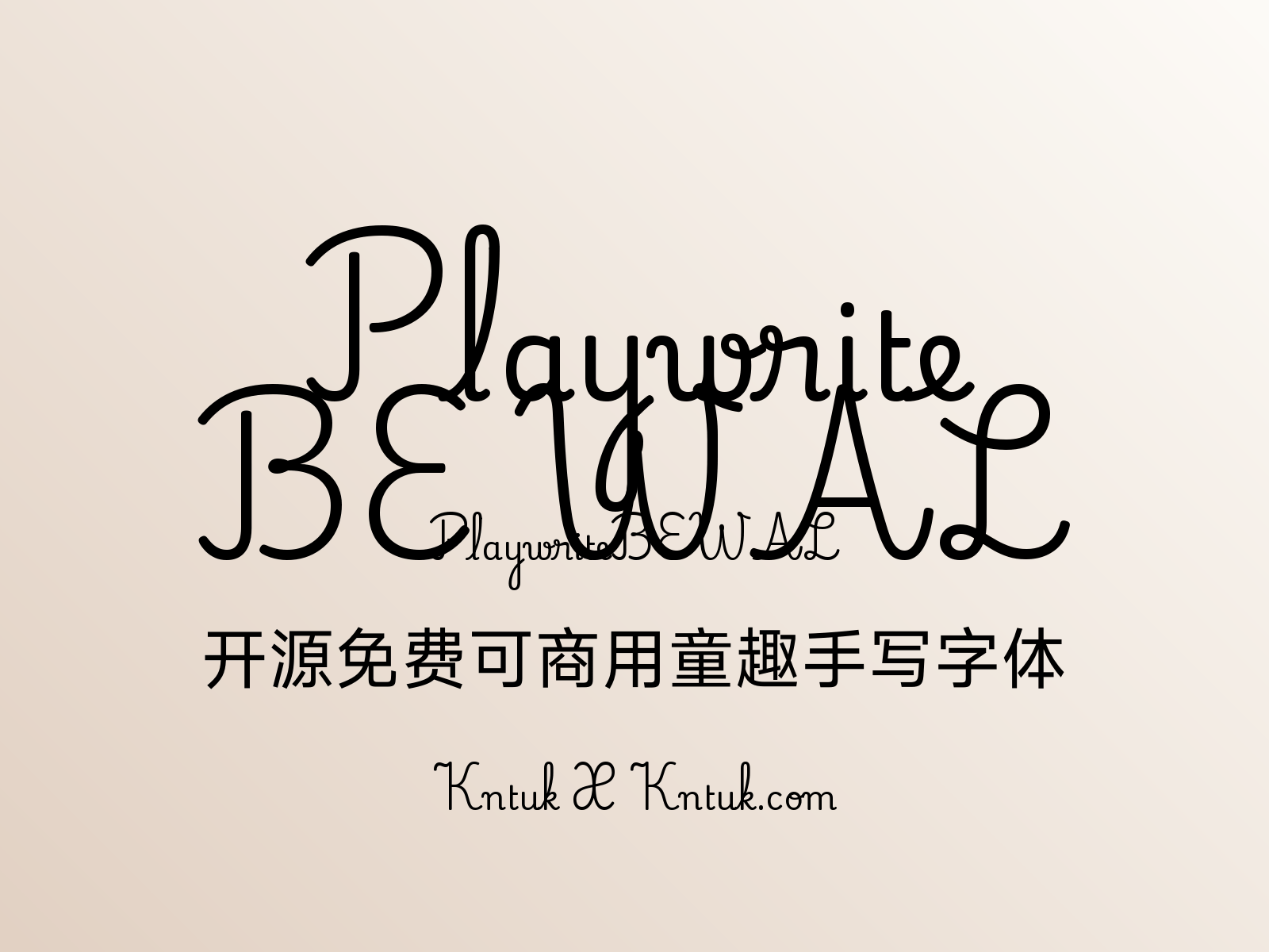 Playwrite BE WAL