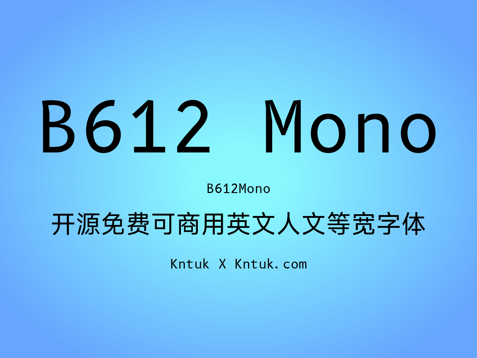 B612 Mono