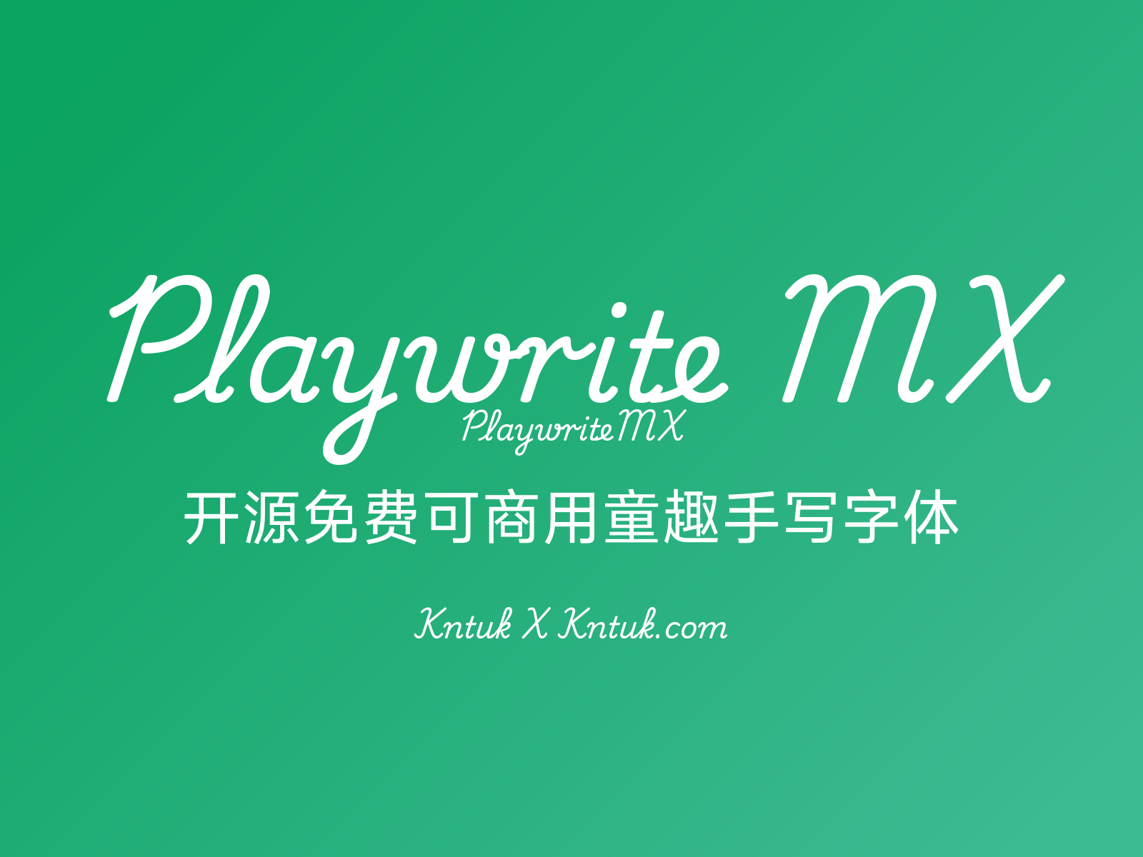 Playwrite MX