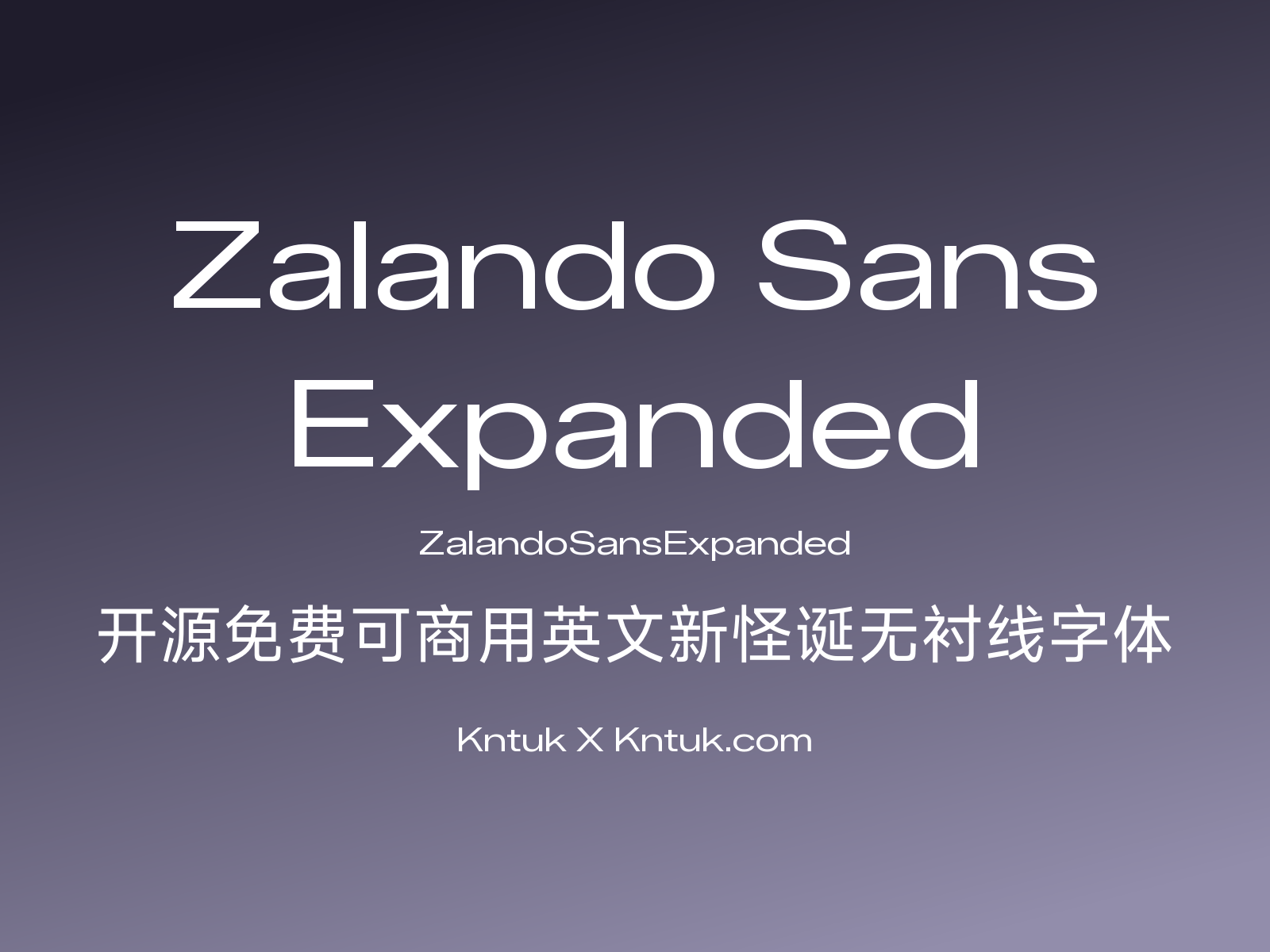 Zalando Sans Expanded