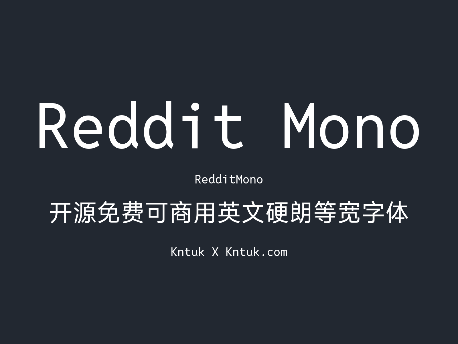 Reddit Mono