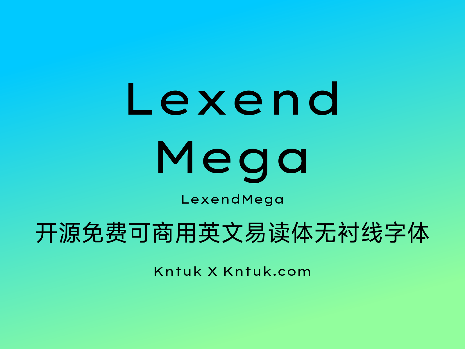 Lexend Mega