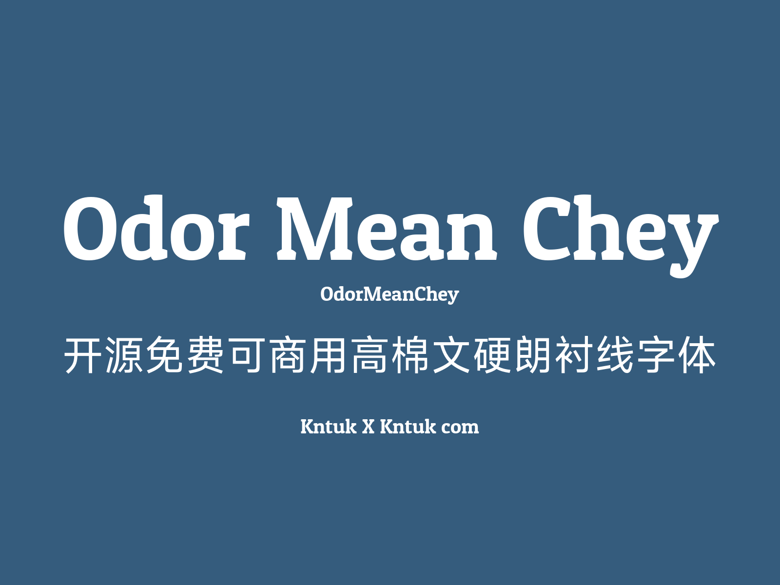 Odor Mean Chey