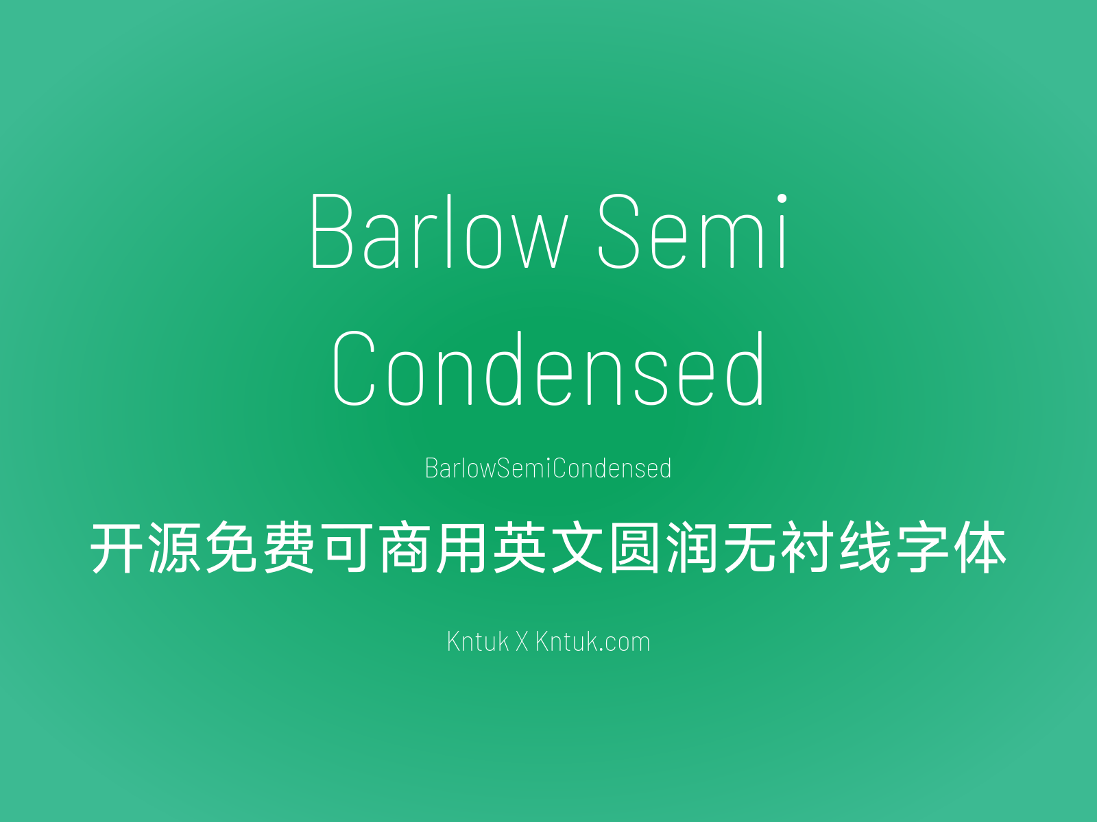 Barlow Semi Condensed