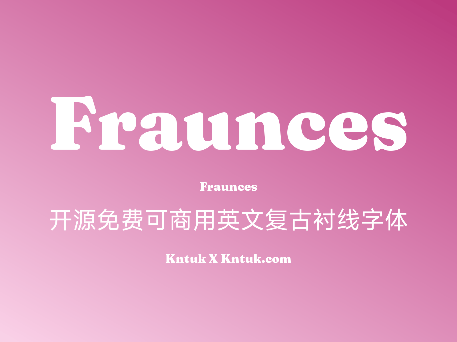 Fraunces