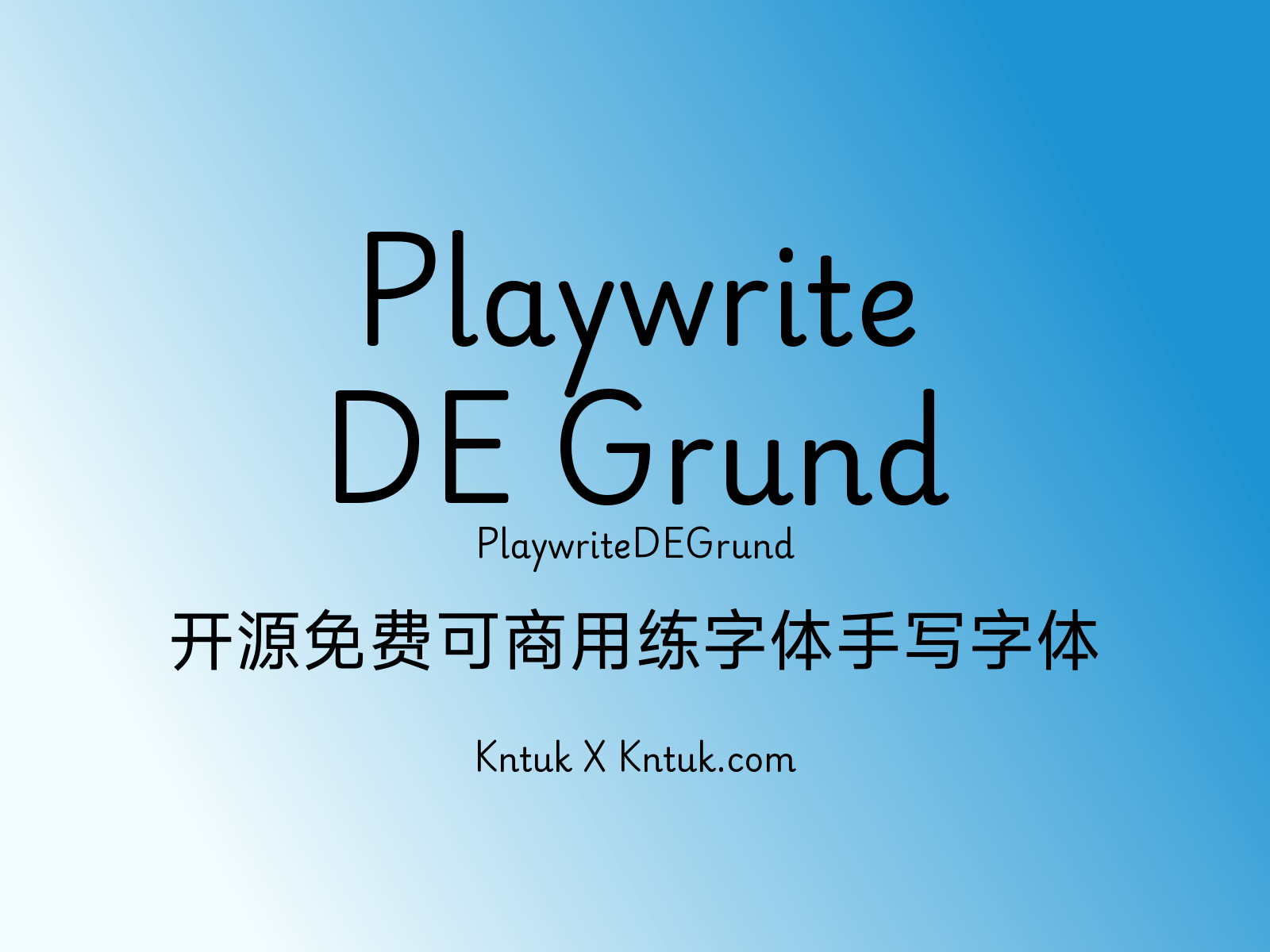 Playwrite DE Grund