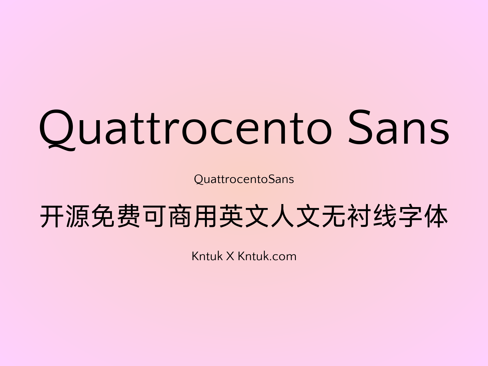 Quattrocento Sans