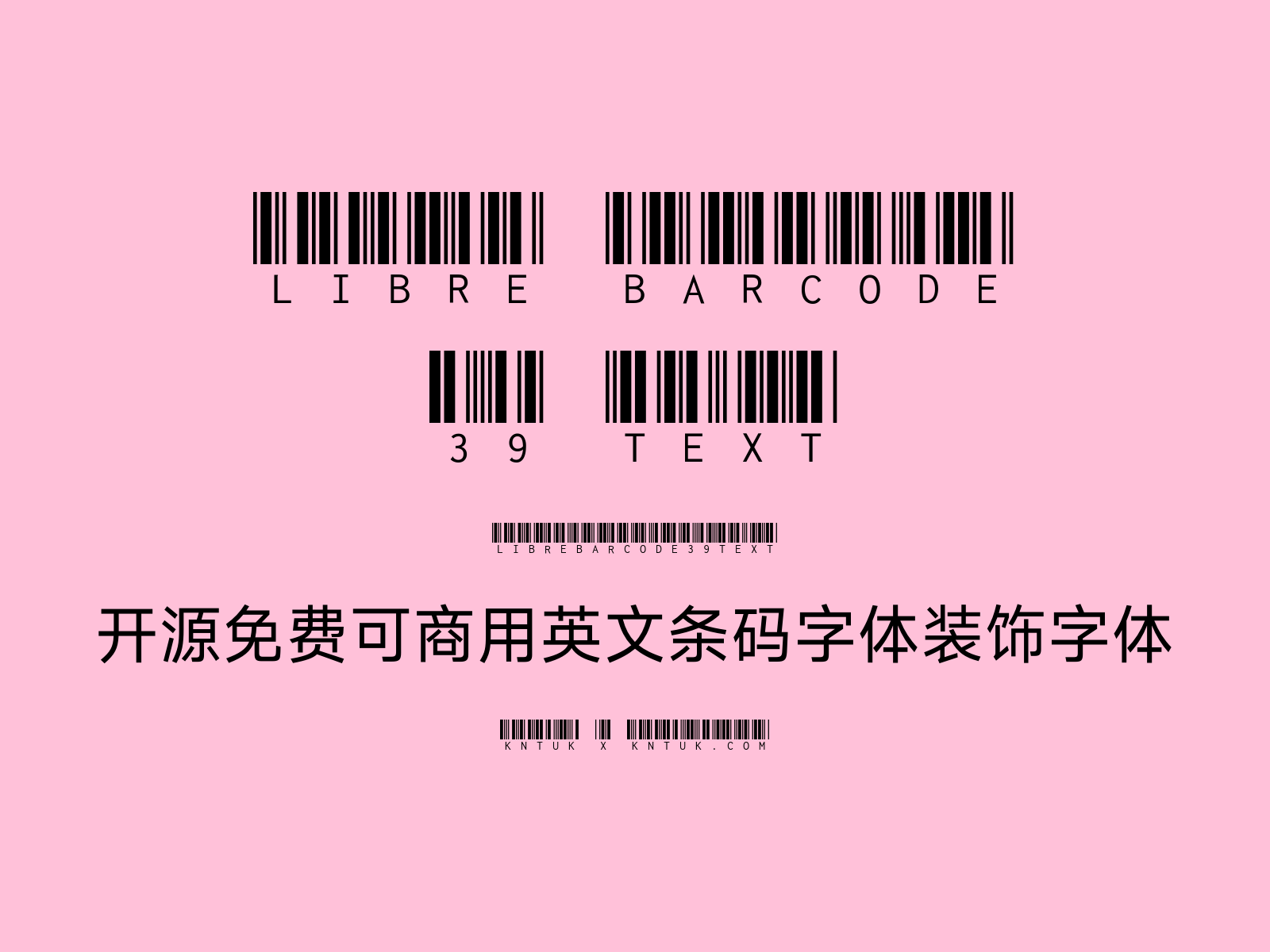 Libre Barcode 39 Text