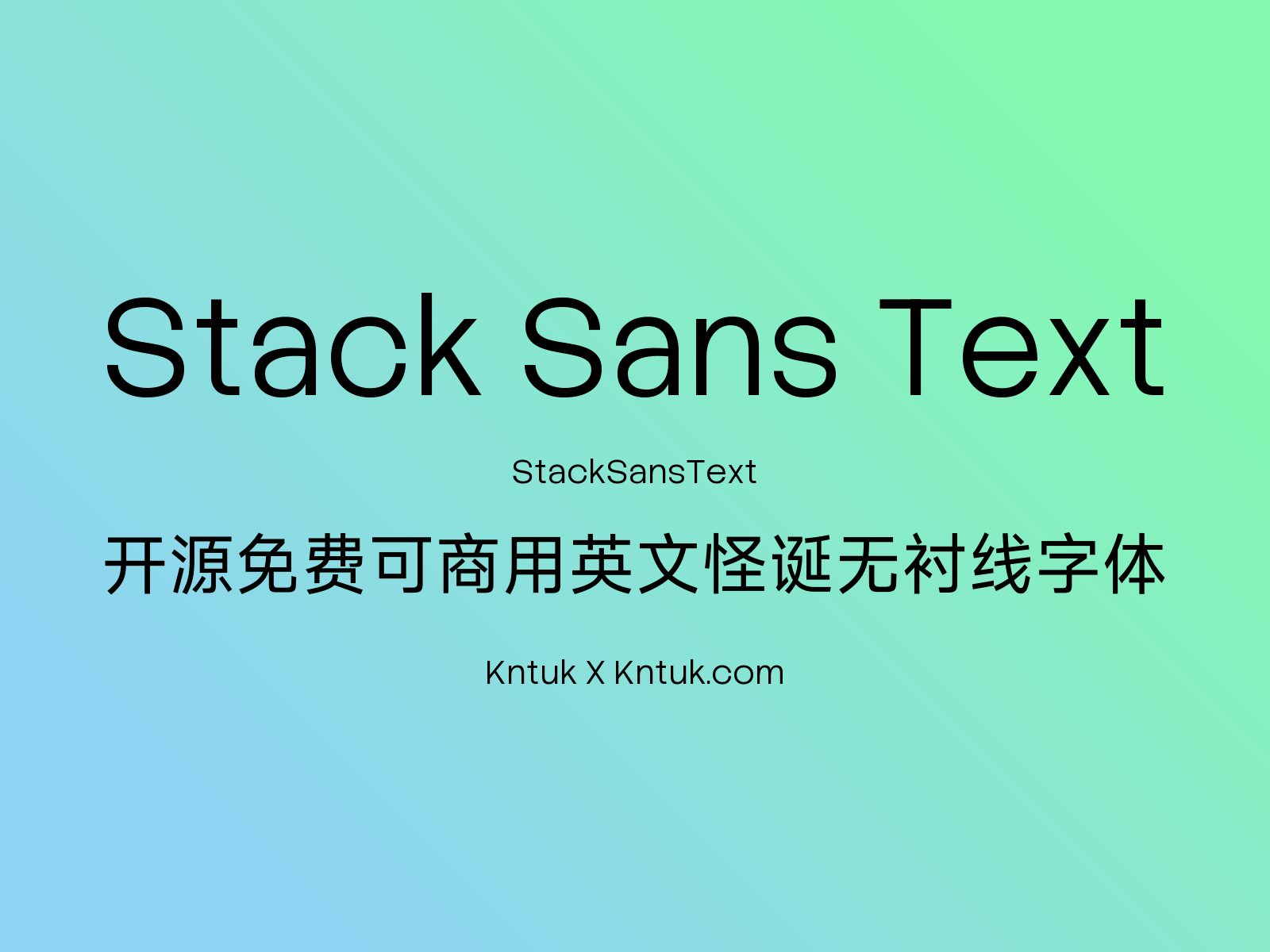 Stack Sans Text