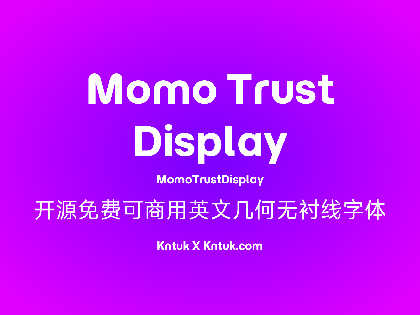 Momo Trust Display