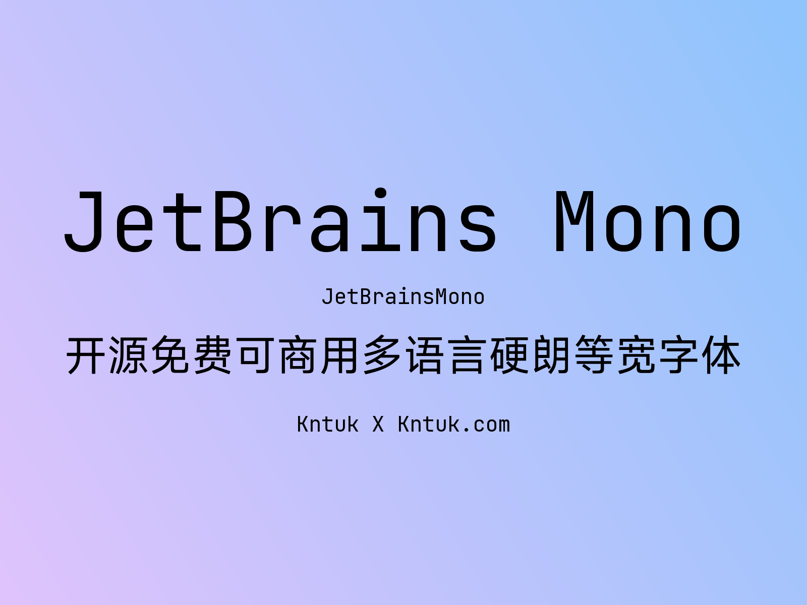 JetBrains Mono