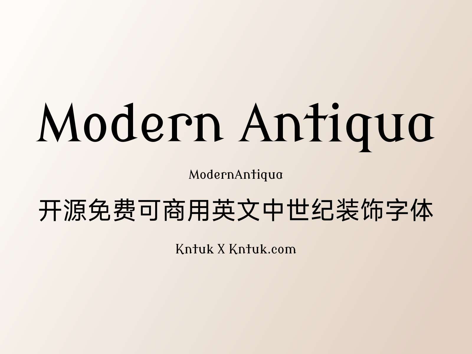 Modern Antiqua