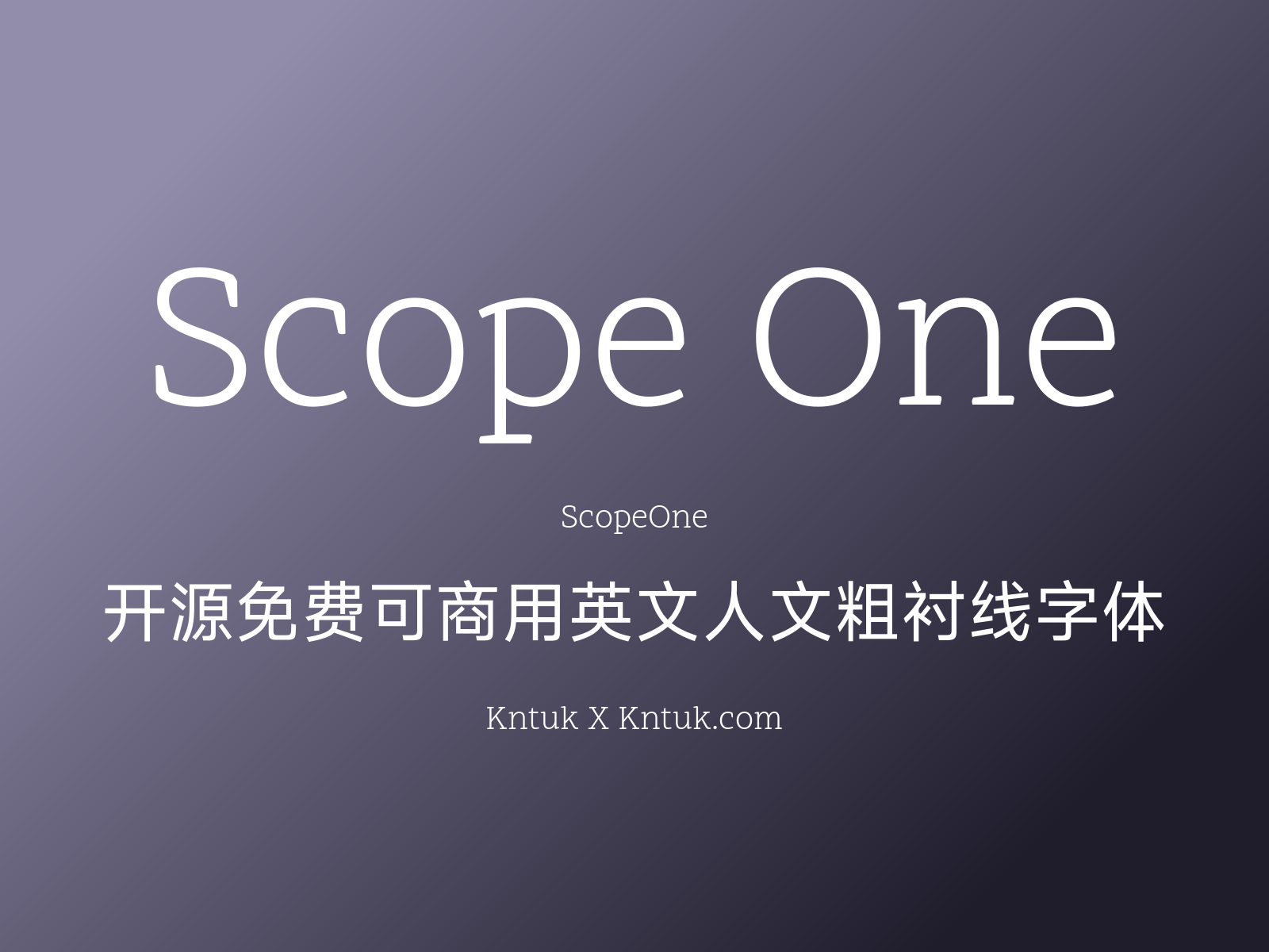 Scope One