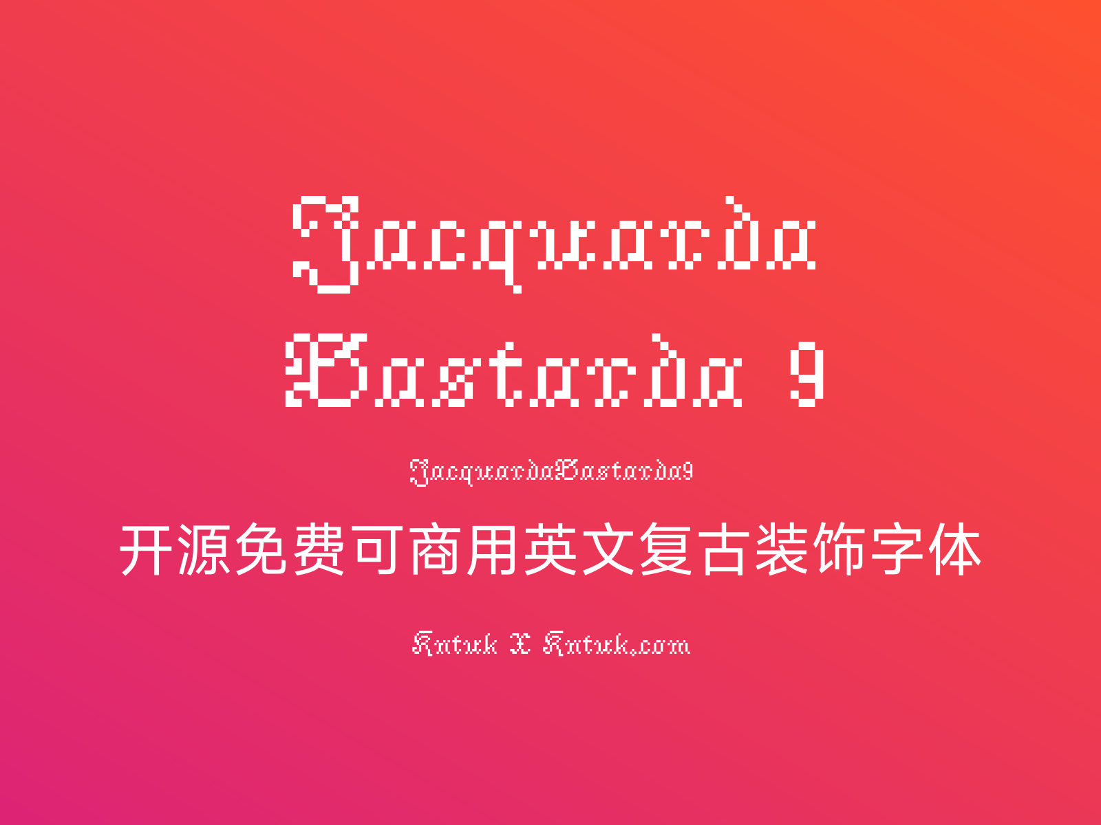 Jacquarda Bastarda 9