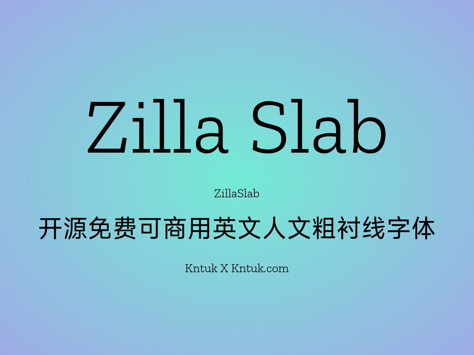 Zilla Slab