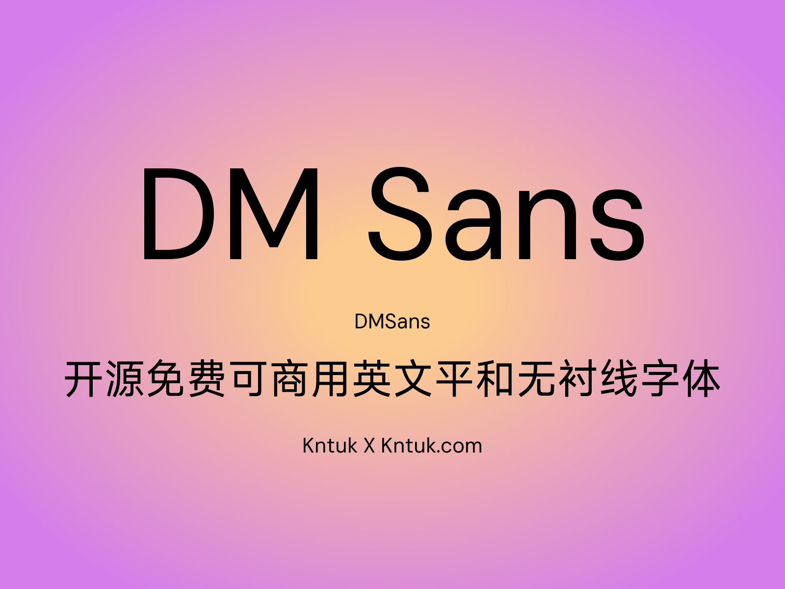 DM Sans