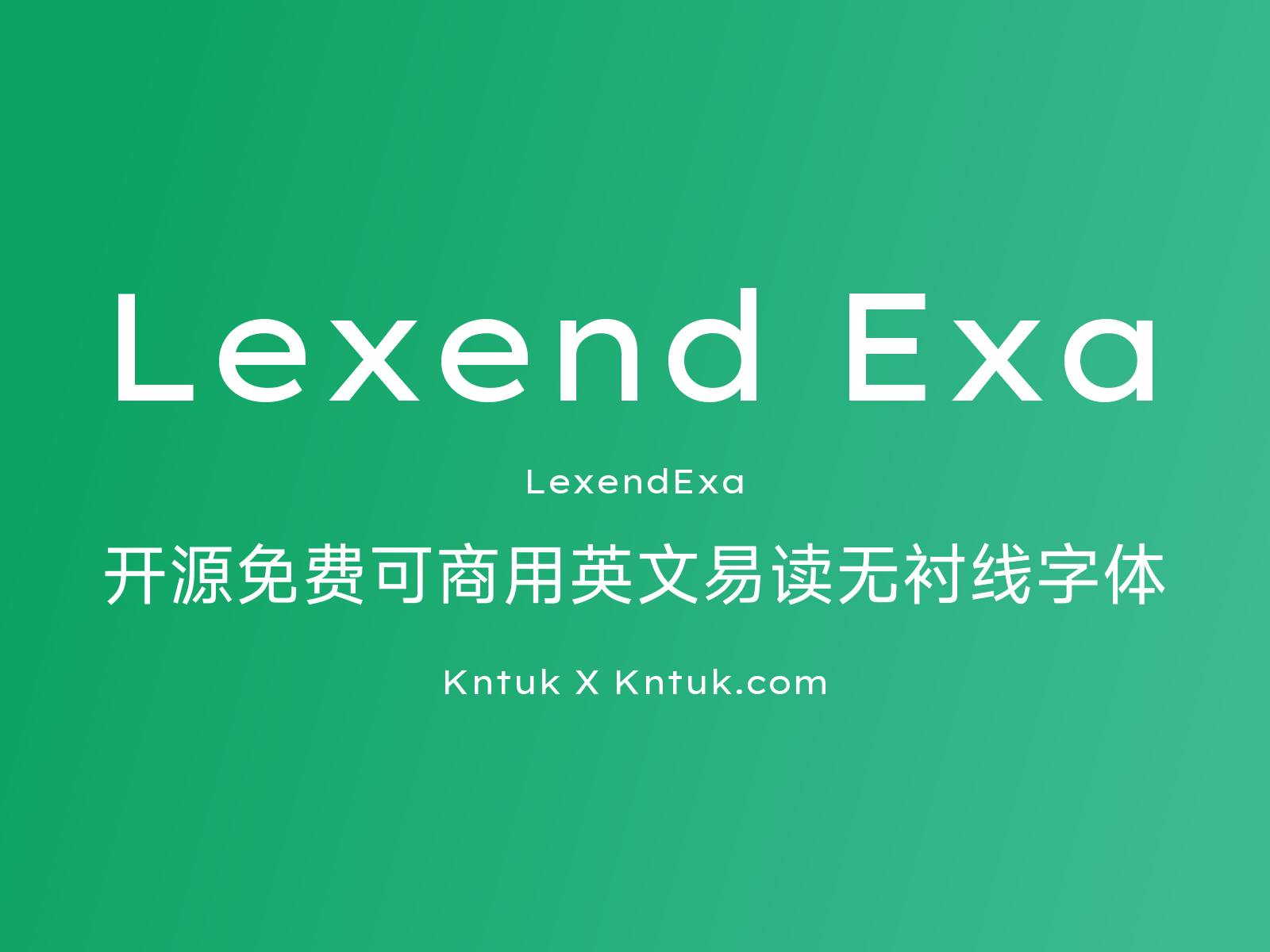 Lexend Exa