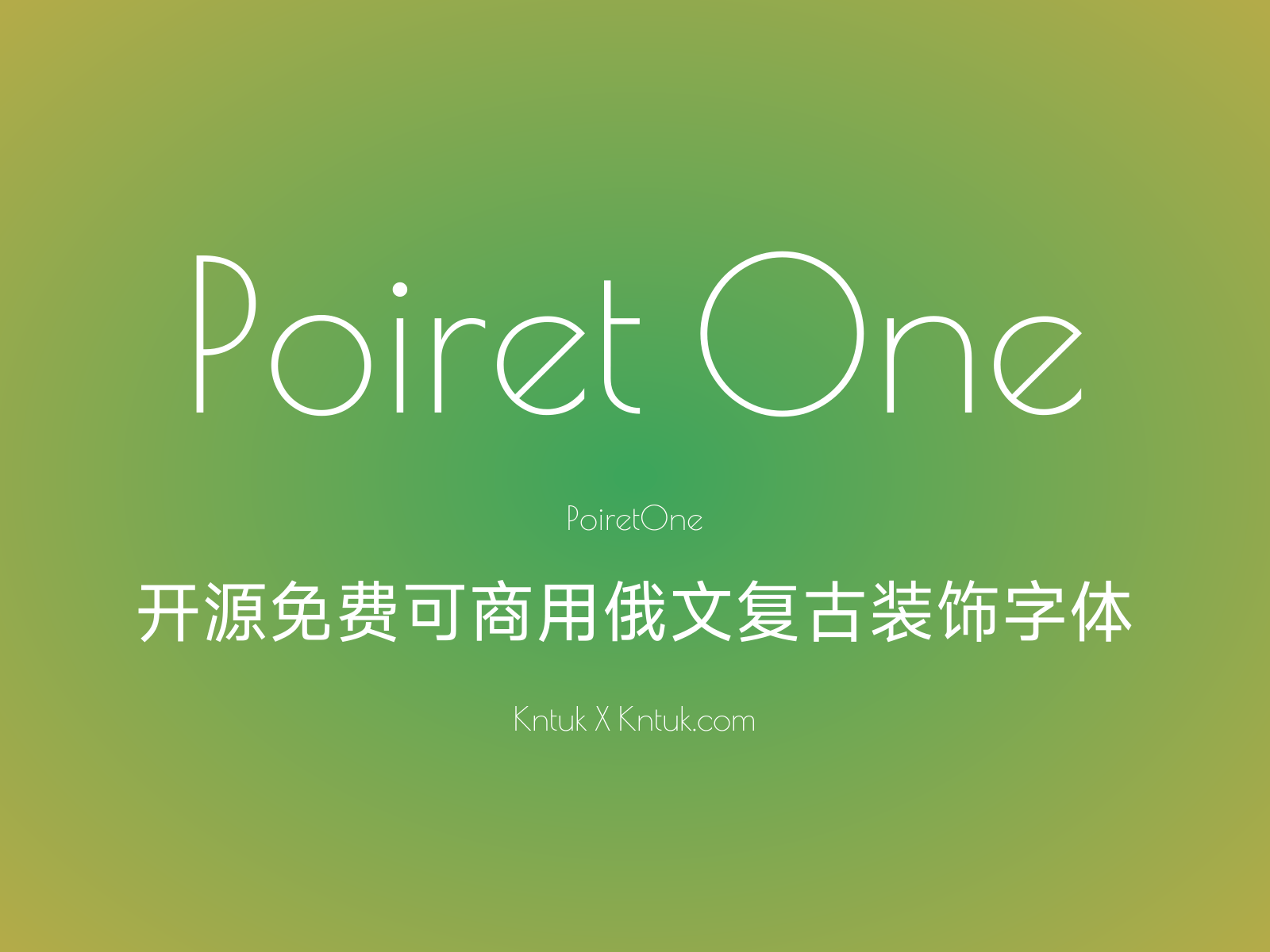 Poiret One