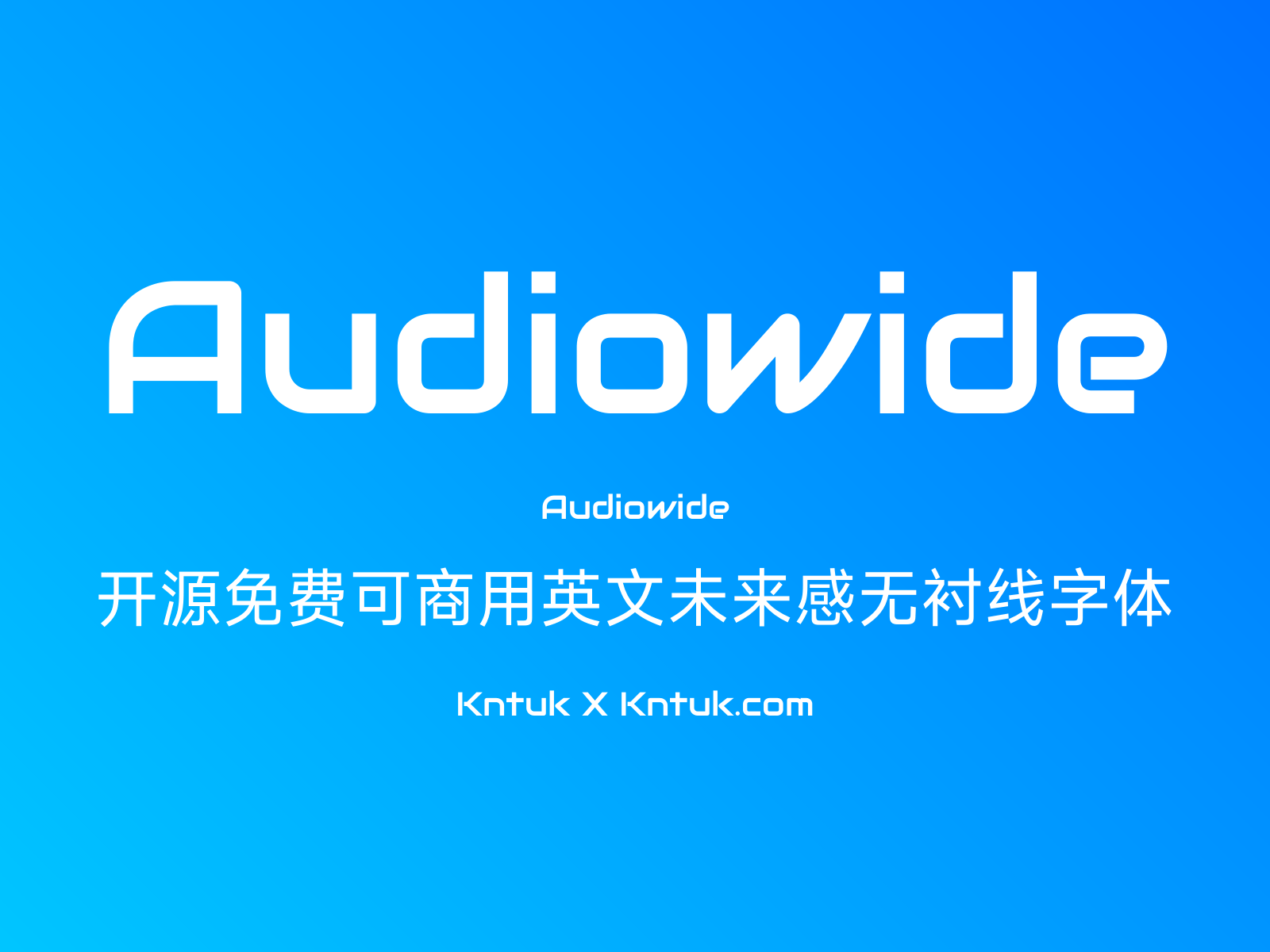 Audiowide