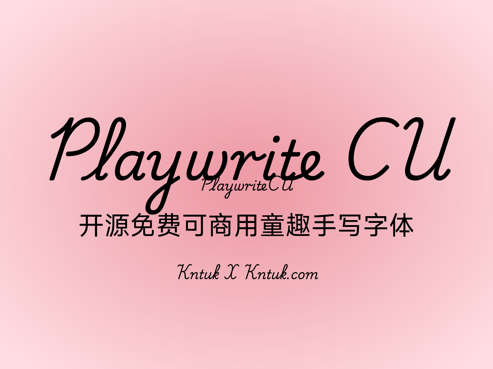 Playwrite CU