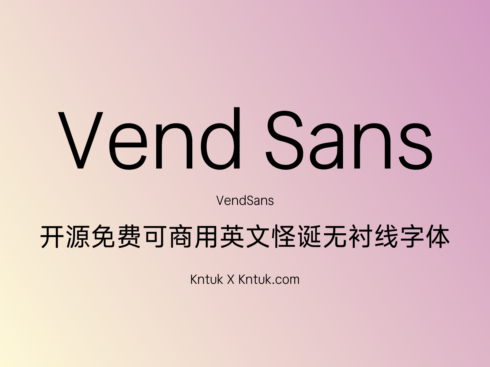 Vend Sans