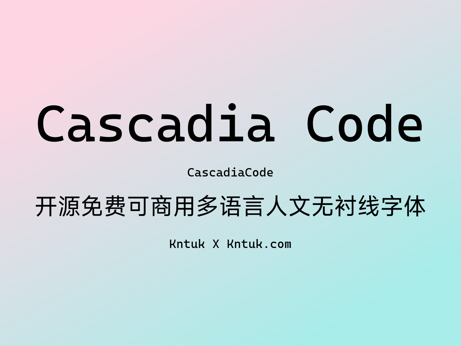Cascadia Code