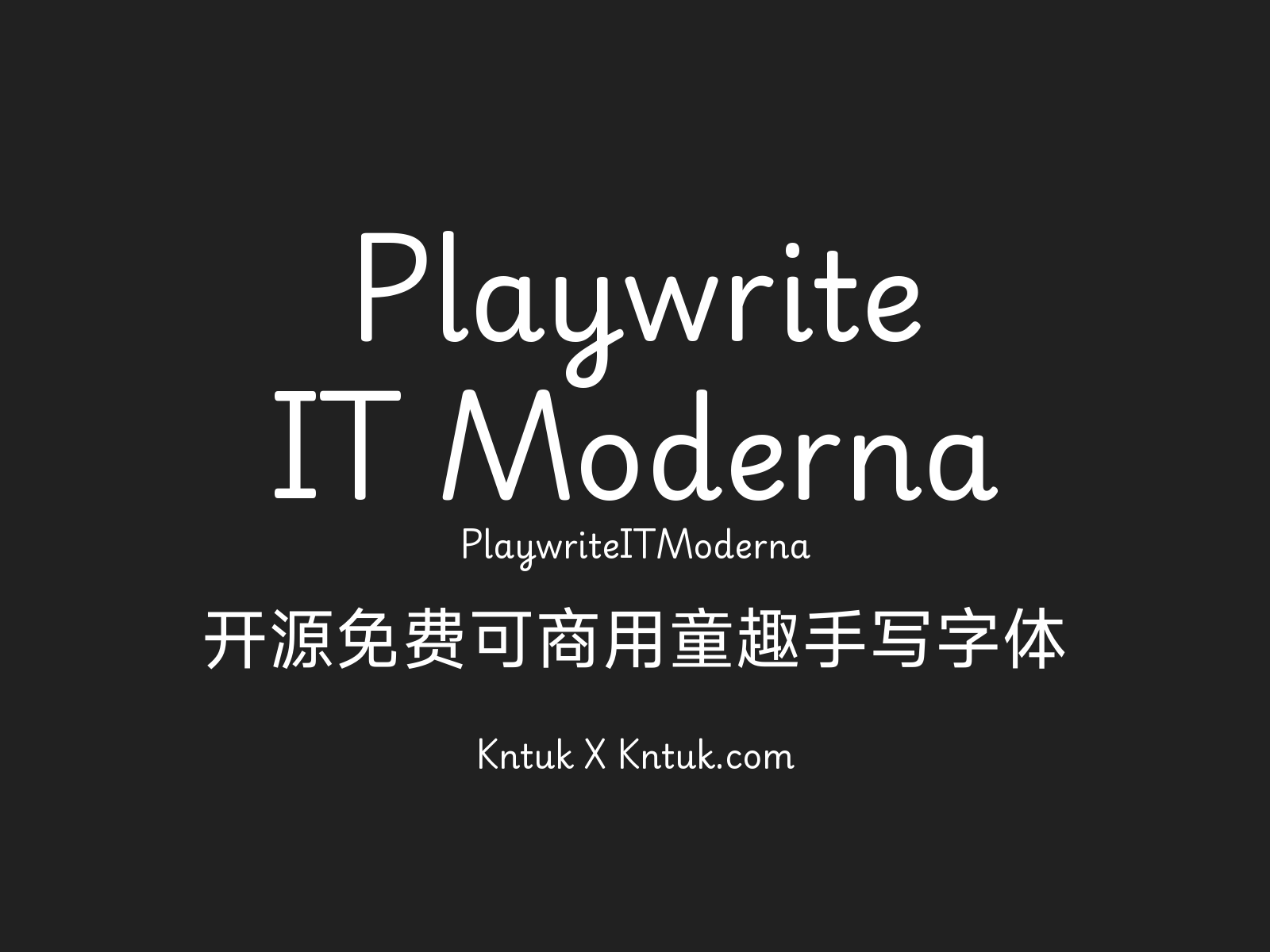 Playwrite IT Moderna