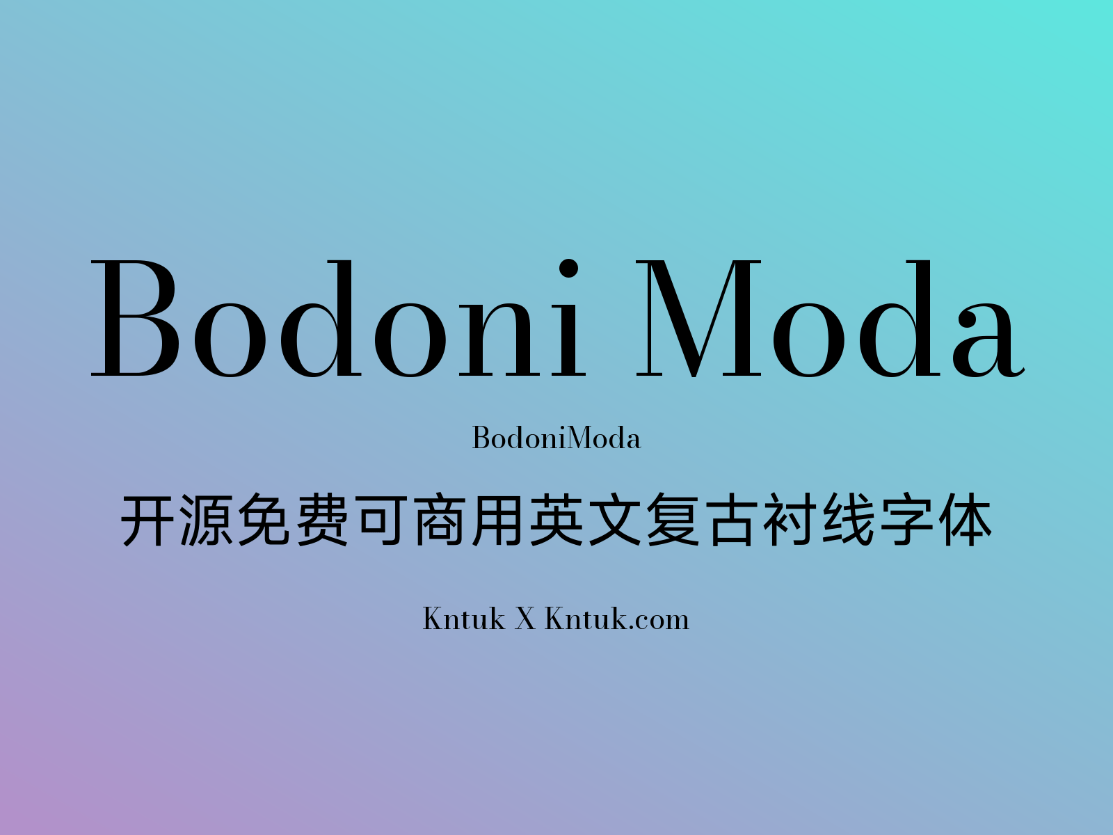 Bodoni Moda